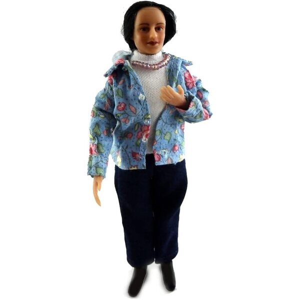 Melody Jane Puppenhaus Miniatur 1:12 Frau Gabriella Diaz für detaillierte Einrichtung