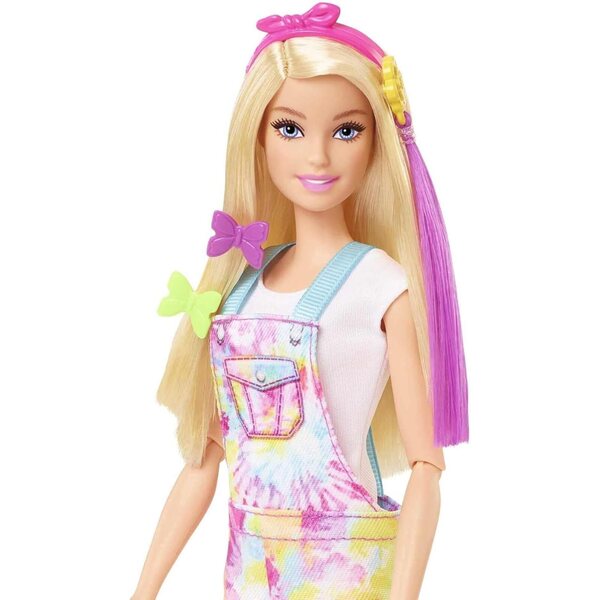 Barbie Ranch Spielset mit Puppe, 2 Pferden und über 20 Zubehörteilen für Kinder ab 3 Jahren