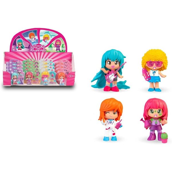 Pinypon Professions-Figur mit doppeltem Ausdruck und Zubehör – verschiedene Modelle
