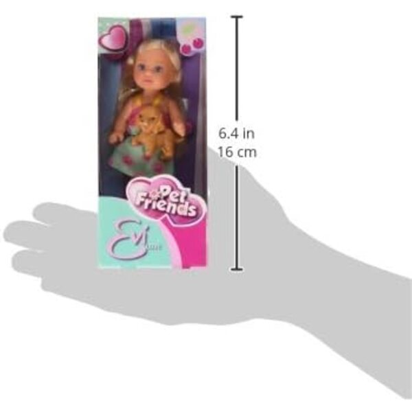 Evi LOVE Amici Animali Simba 5730513 - Gioco con Cucciolo 15x12x6 cm