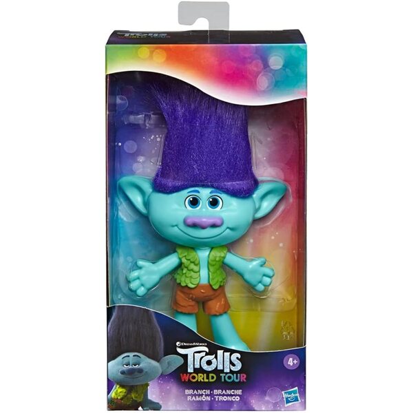 Poppy mittelgroße Puppe DreamWorks Trolls World Tour von Hasbro – Kreativspiel für Kinder ab 3 Jahren