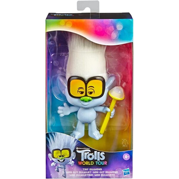 Poppy mittelgroße Puppe DreamWorks Trolls World Tour von Hasbro – Kreativspiel für Kinder ab 3 Jahren
