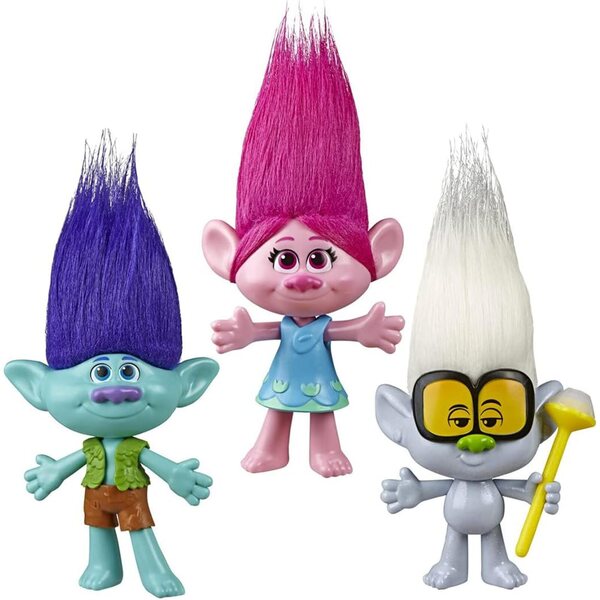 Poppy mittelgroße Puppe DreamWorks Trolls World Tour von Hasbro – Kreativspiel für Kinder ab 3 Jahren