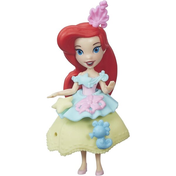 Disney Princess Little Kingdom Ariel Fashion Change - Bambola Trasformabile