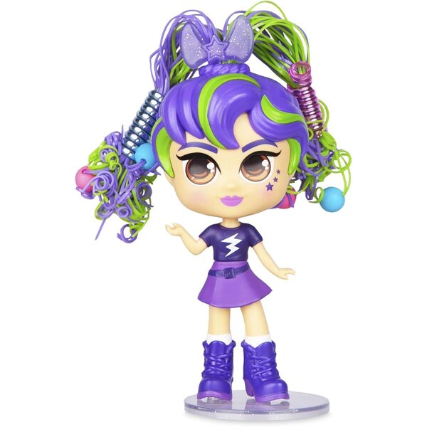 Basic Fun Curli Girls Charli, die Popstar-Puppe mit MagiCurl-Haaren zum Locken