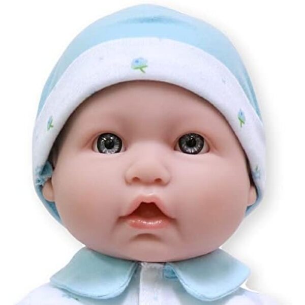 JC Toys La Baby 40 cm Puppe mit weichem Körper, Zauberflasche und Schnuller, +12 Monate