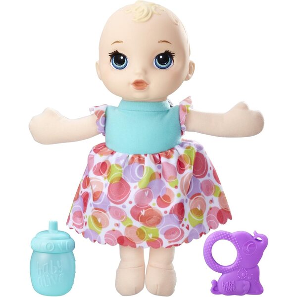 Baby Alive Lil 'Slumbers Blonde – Interaktive Puppe für Pflege und Liebesspiele