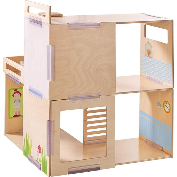 HABA Little Friends Casa delle Bambole Villa Primavera Mattina - Casa in Legno Personalizzabile