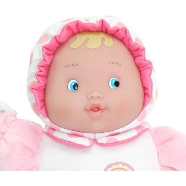 JC Toys Lil' Hugs Babypuppe 30,5 cm – sichere weiche Puppe für Neugeborene