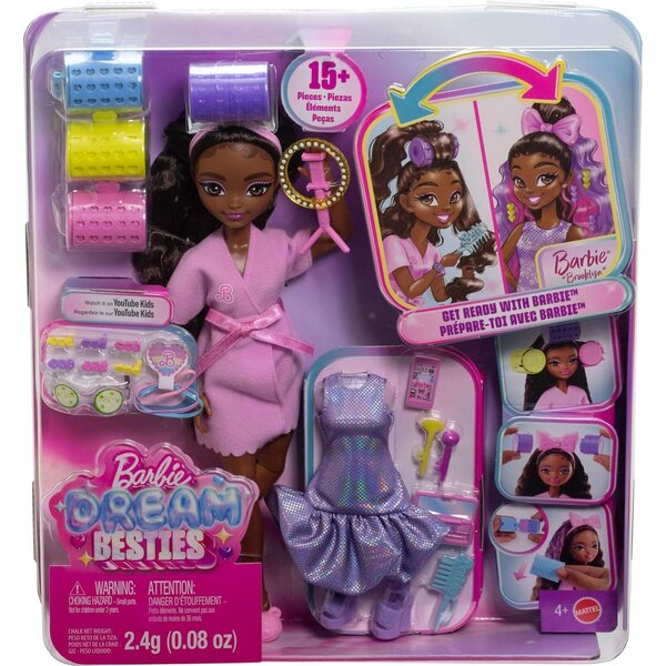 Barbie Dream Besties Brooklyn – Puppe für kreatives und lustiges Spielen