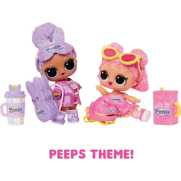 LOL Surprise Loves Mini Sweets Peeps Cozy Bunny mit 7 Überraschungen, Sammelpuppe