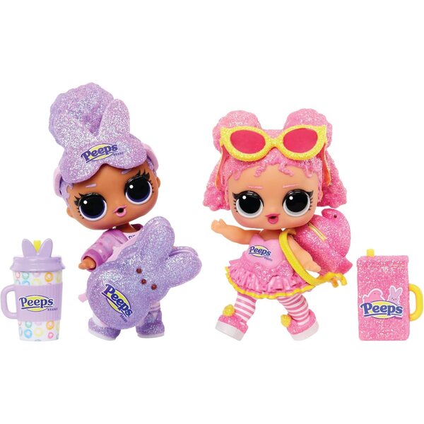 LOL Surprise Loves Mini Sweets Peeps Cozy Bunny mit 7 Überraschungen, Sammelpuppe