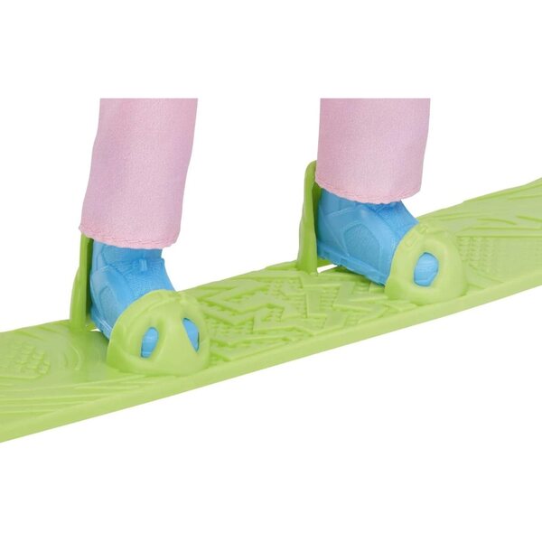 Barbie Winter Pack mit 2 Puppen, Snowboard, Pistenraupe und Schneemann, Mattel 3+