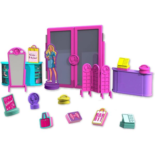 Barbie Boutique Kreativ-Stempelset mit 8 Stempeln und Tinte im Lieferumfang enthalten