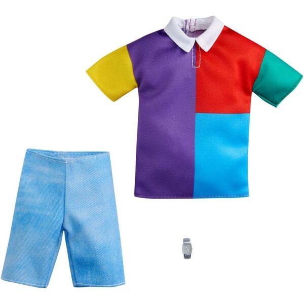 Set Moda Tempo Libero Ken Barbie Mattel | Abbigliamento Bambole 3+ Anni