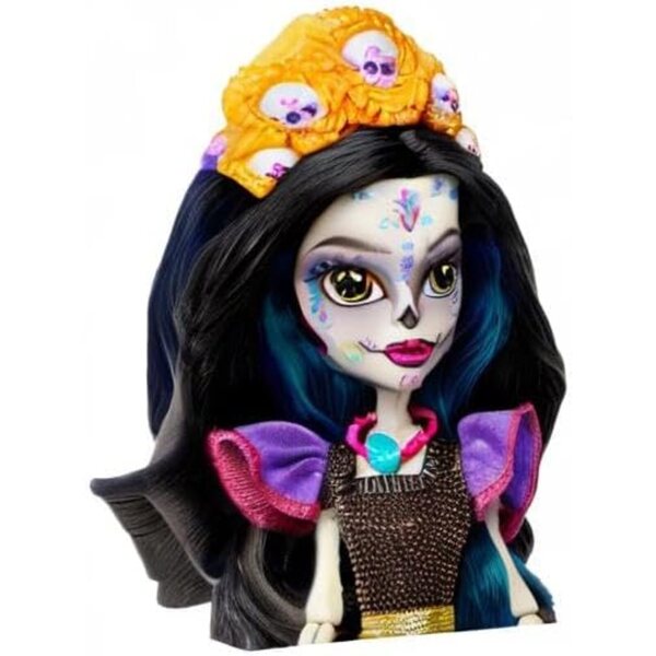 Monster High Skelita Calaveras Día De Muertos Puppe mit traditionellen Details und Zubehör