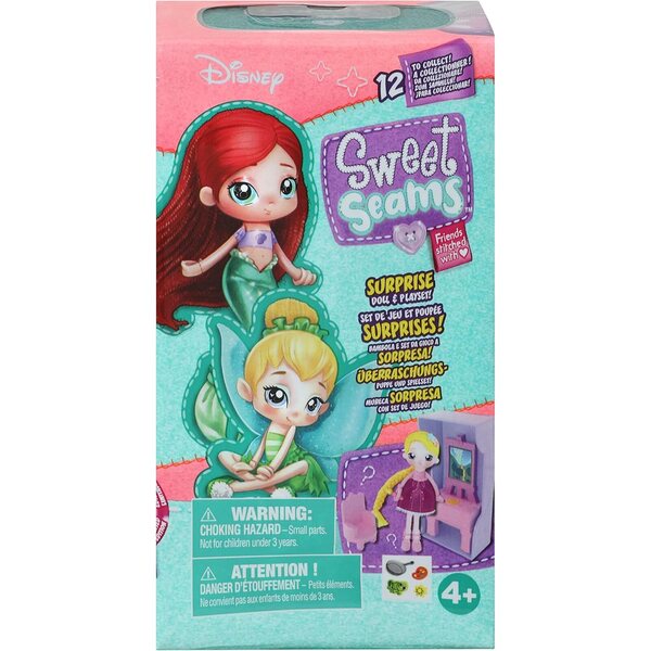 Disney Sweet Seams 15 cm große Stoffpuppe mit Zubehör und Spielgeschichte