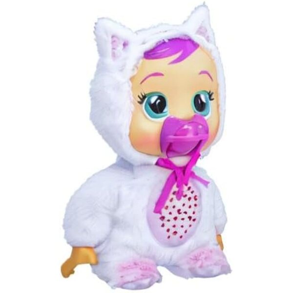 Cry Babies Daisy-Puppe mit Sternenprojektion und Schlafliedern für Kinder ab 18 Monaten