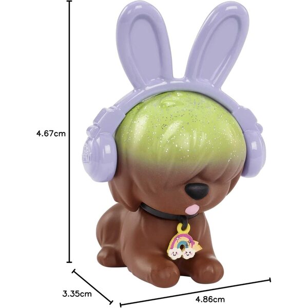 Barbie Extra Tiere und Mode-Set mit 7 Teilen: Welpe, Accessoires und trendiges Outfit