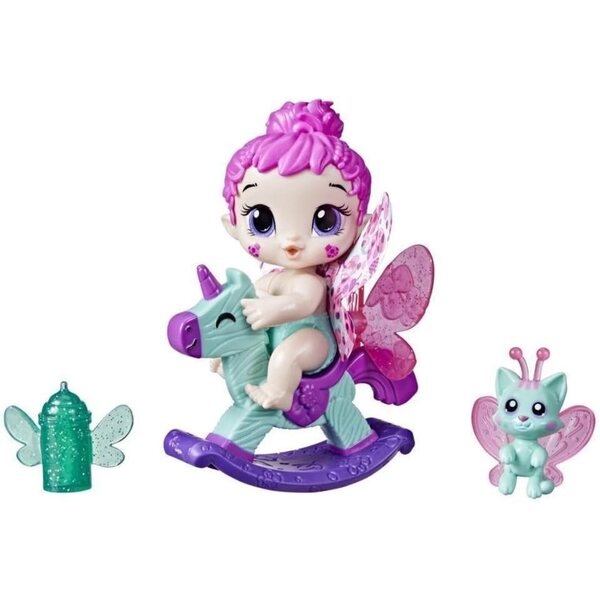 Baby Alive Glo Pixies Minis Berry Bug Bambola Luminescente 10 cm