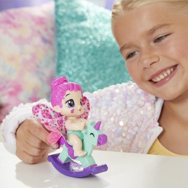 Baby Alive Glo Pixies Minis Berry Bug Bambola Luminescente 10 cm
