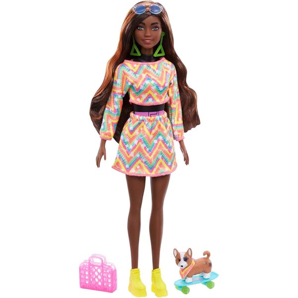 Barbie Color Reveal Totally Neon mit 25 Überraschungen und überraschenden Farbwechseln