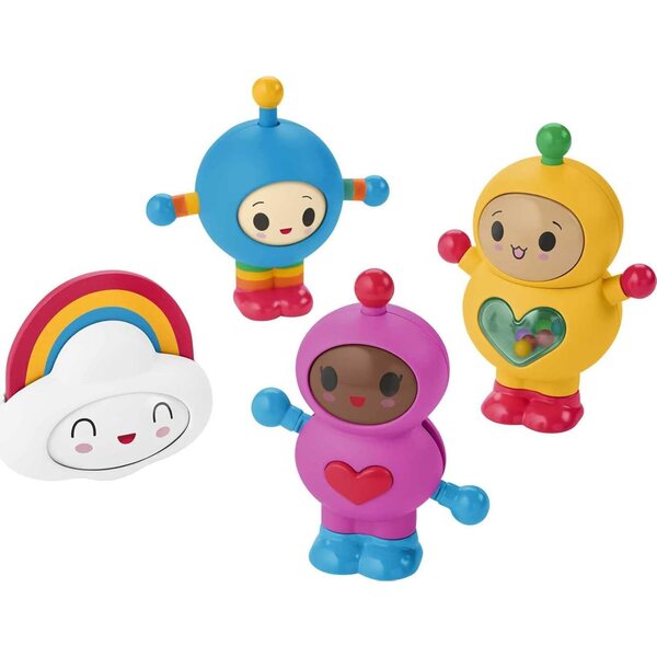 Fisher-Price Happy World Friends Geschenkset – Lernspielzeug für Kinder
