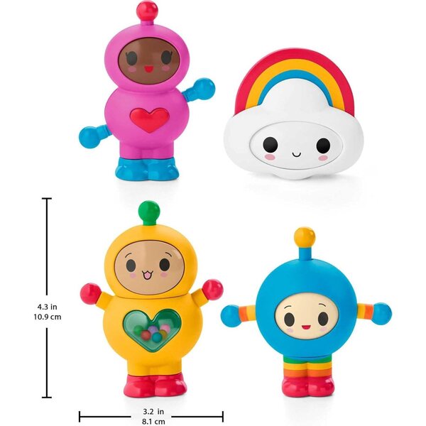 Fisher-Price Happy World Friends Geschenkset – Lernspielzeug für Kinder