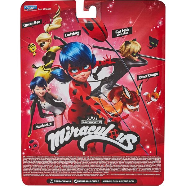 Miraculous Ladybug Minipuppen 12 cm mit Zubehör und Kwami – sortiertes Set
