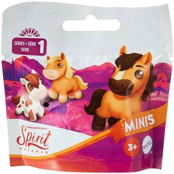 Pixar Mattel France - Spirit Bambola pony 2,5 cm con cambio colore e postura realistica
