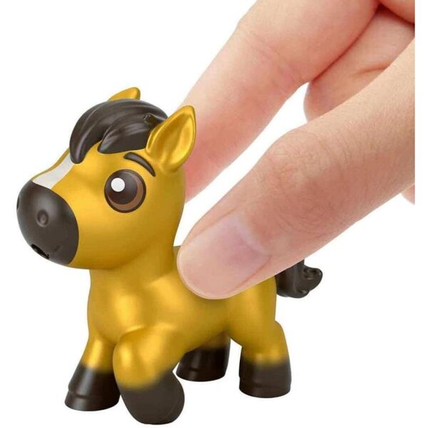 Pixar Mattel France - Spirit Bambola pony 2,5 cm con cambio colore e postura realistica
