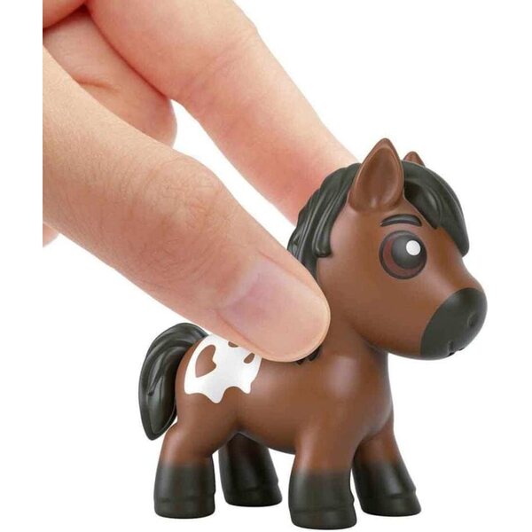 Pixar Mattel France - Spirit Bambola pony 2,5 cm con cambio colore e postura realistica