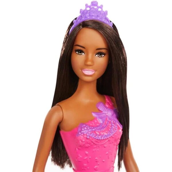 Barbie Dreamtopia Prinzessin mit verziertem Oberteil und funkelndem Rock