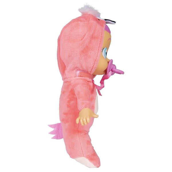 Cry Babies Tiny Cuddles Fancy 9" weiche Puppe mit echten Tränen und rosa Schnuller