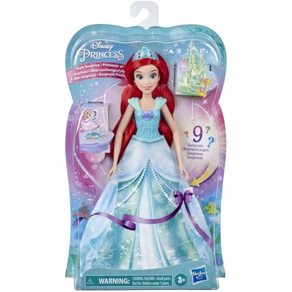 Hasbro Disney Prinzessinnen-Puppe mit Überraschungen – verschiedene Spiele und Spaß