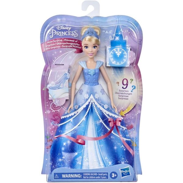Hasbro Disney Prinzessinnen-Puppe mit Überraschungen – verschiedene Spiele und Spaß