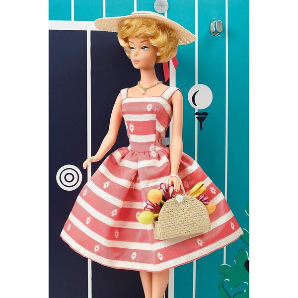 Barbie Dreamhouse 75° Anniversario Casa Classica con Bambola e Accessori Vintage