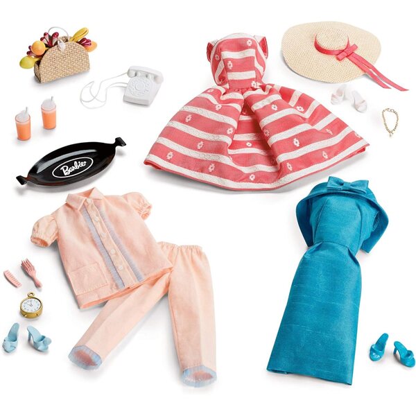 Barbie Dreamhouse 75° Anniversario Casa Classica con Bambola e Accessori Vintage
