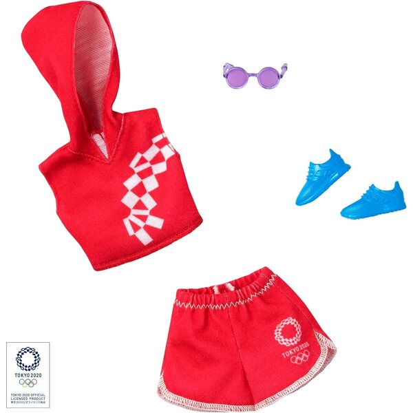 Barbie Fashion Pack Giochi Olimpici Tokyo 2020: Vestito e Accessori Sportivi