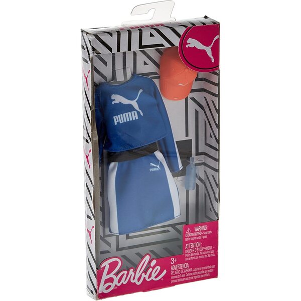Barbie Outfit Puma con 2 Accessori Moda Sportiva per Bambole Trendy