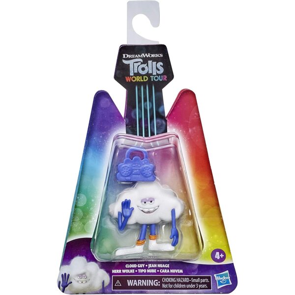 DreamWorks Trolls World Tour Cloud Guy - Bambola e Set Gioco Hasbro