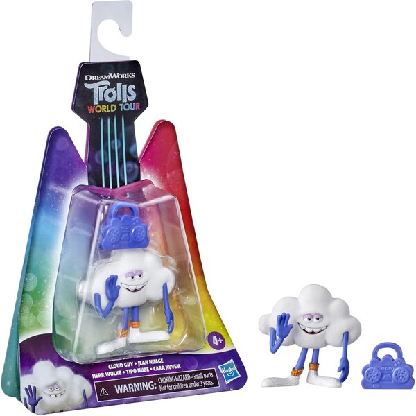 DreamWorks Trolls World Tour Cloud Guy - Bambola e Set Gioco Hasbro