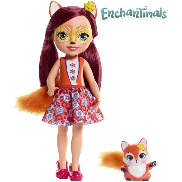 Bambola Enchantimals con Volpe Felicity - Gioco Creativo per Bambini 3+
