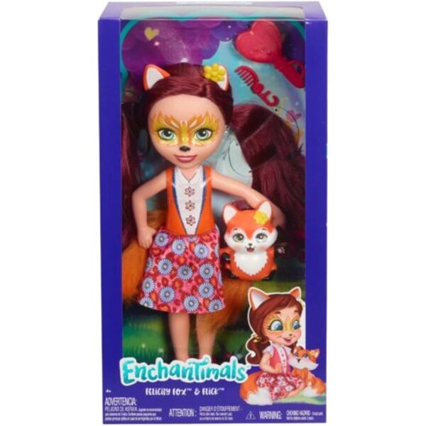 Bambola Enchantimals con Volpe Felicity - Gioco Creativo per Bambini 3+