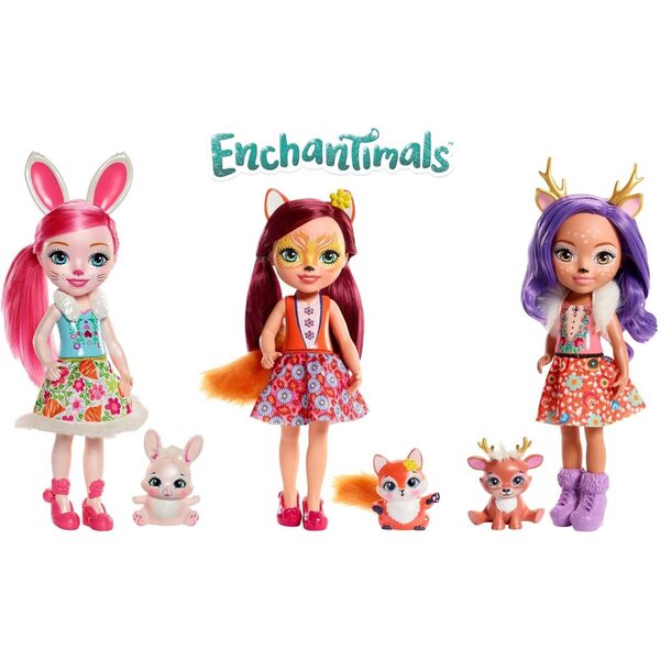Bambola Enchantimals con Volpe Felicity - Gioco Creativo per Bambini 3+