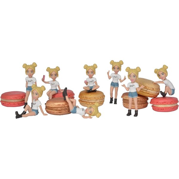 #myZoe Simba, Chill Minifigurenpuppe für Mädchen in 8 verschiedenen Posen