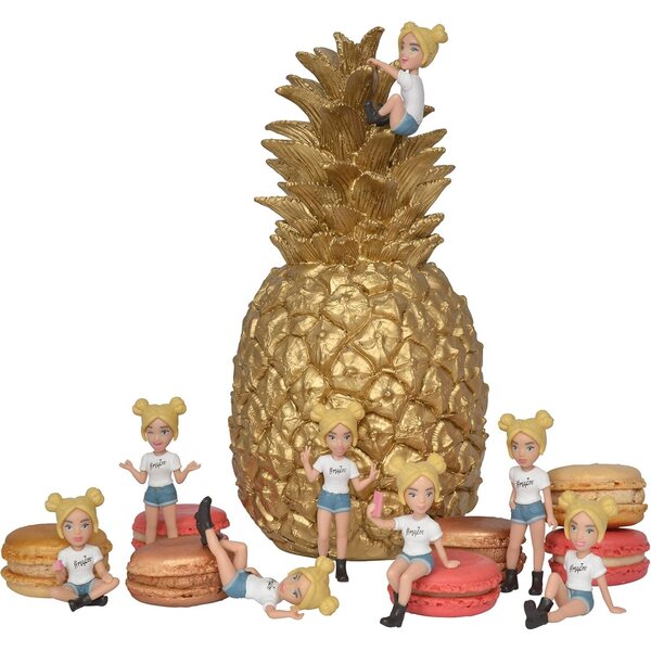 #myZoe Simba, Chill Minifigurenpuppe für Mädchen in 8 verschiedenen Posen