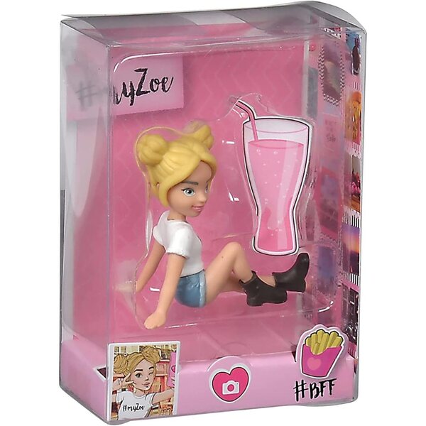 #myZoe Simba Minifigur BFF – Stylische Puppe in 8 Posen für Mädchen