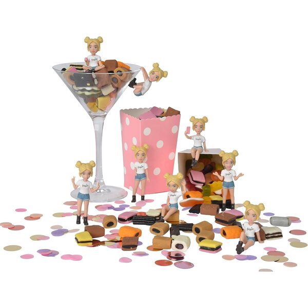 #myZoe Simba Minifigur BFF – Stylische Puppe in 8 Posen für Mädchen