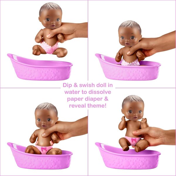 Little Mommy Wonder Nursery Doll: bambola a sorpresa con vasca e accessori